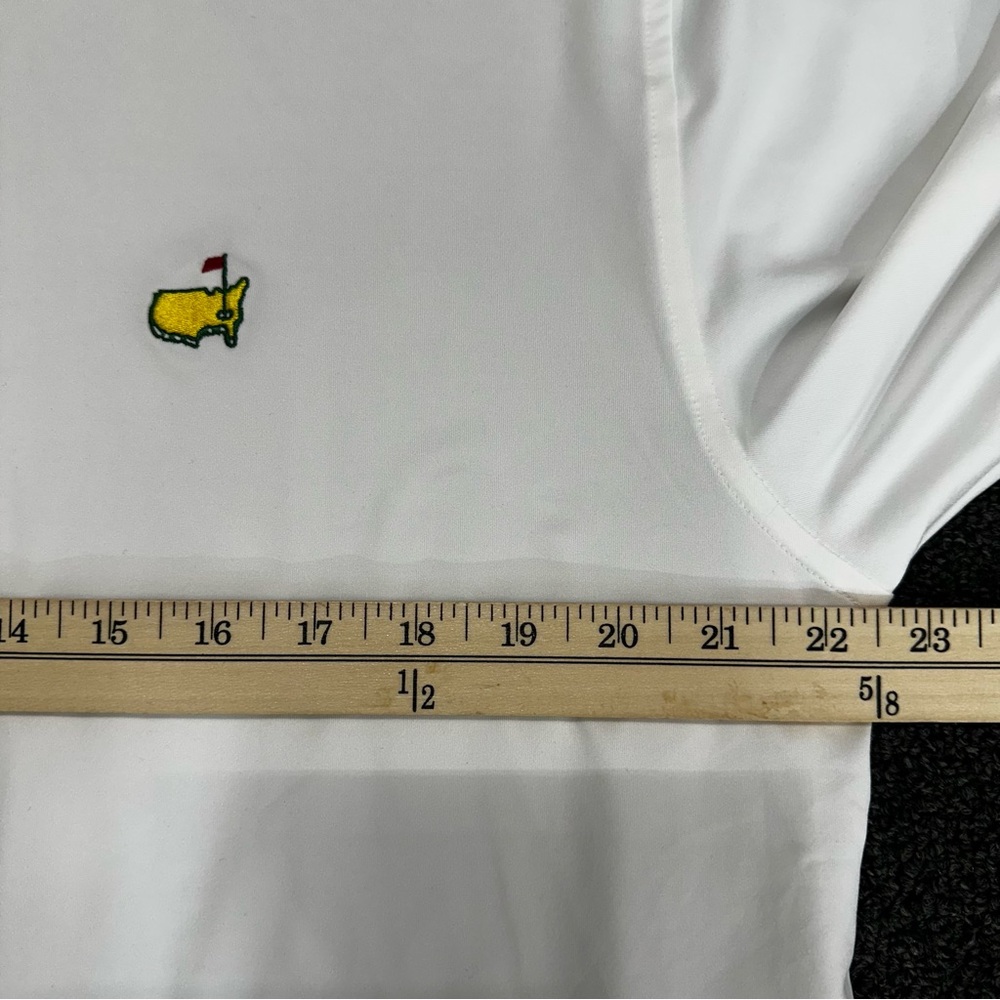 Masters Tech Solid White Performance Golf Polo Sh… - image 5